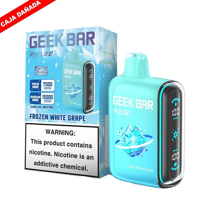 Geek Bar Pulse Frozen White Grape 15.000 Puff 2