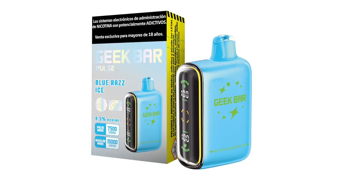 geek bar pulse chile Geek Bar CLR Disposable – 50,000 Puffs of Smooth Vaping Experience main image 0