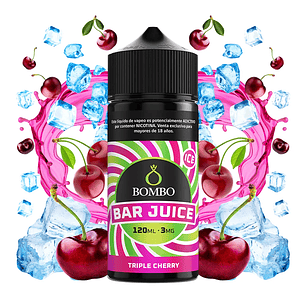 Bombo Bar Triple Cereza ICE 120ml