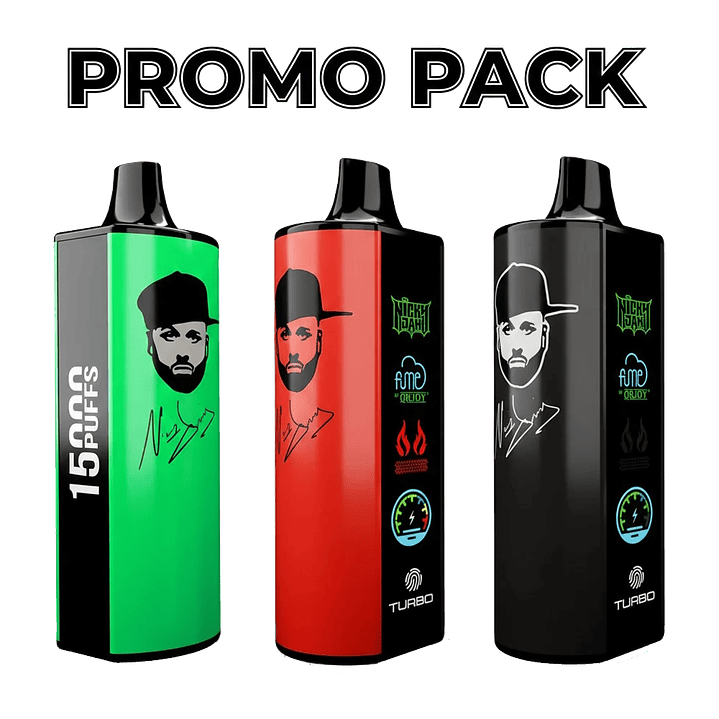 Fume X Nicky Jam 15000 Puff Promo Pack 1