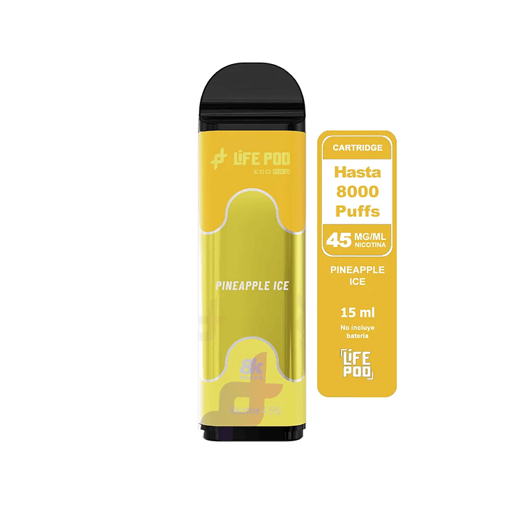 Life Pod Recarga Pineapple ICE 8.000 Puff 1