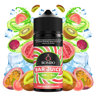 Bombo Bar Kiwi Guayaba Maracuya 120ml