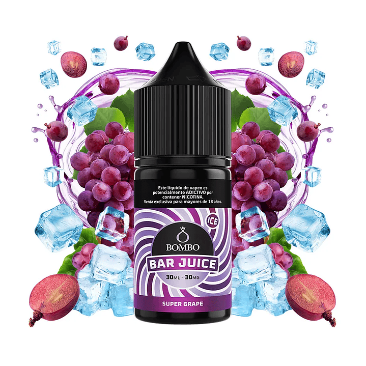 Bombo Bar Uva ICE Salt 30ml 1