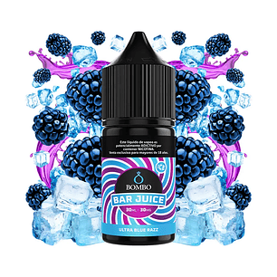 Bombo Bar Frambuesa Azul ICE Salt 30ml