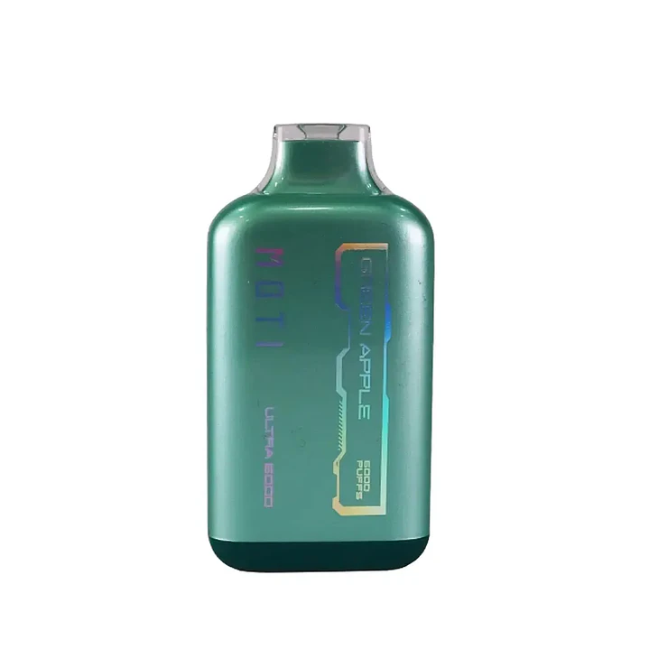 Moti Ultra Apple Green 6K Puff 1