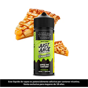 Just Juice Apple Pie Custard 120ml