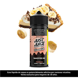 Just Juice Banoffee Pie 120ml