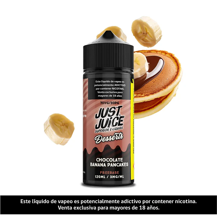 Just Juice Chocolate Banana Pancakes 120ml 1