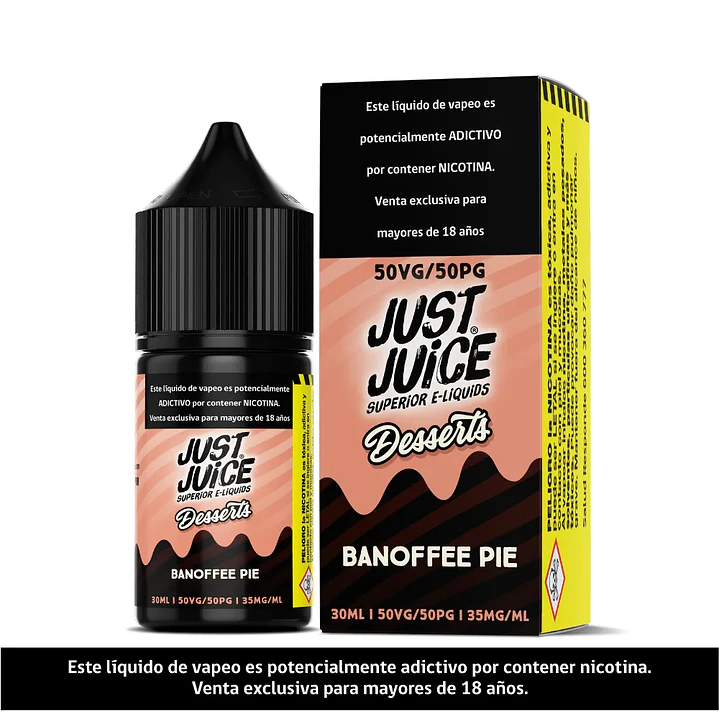 Just Juice Banoffee Pie Salt 30ml 1