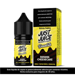 Just Juice Banana Cheesecake Salt 30ml