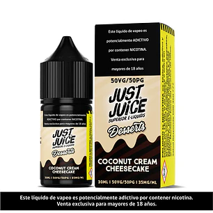 Just Juice Coconut Cream Cheesecake Salt 30ml