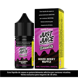 Just Juice Mixed Berry Waffle Salt 30ml