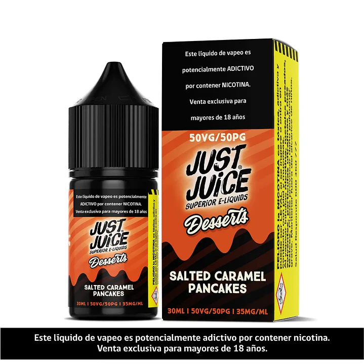Just Juice Salted Caramel Pancakes Salt 30ml 1