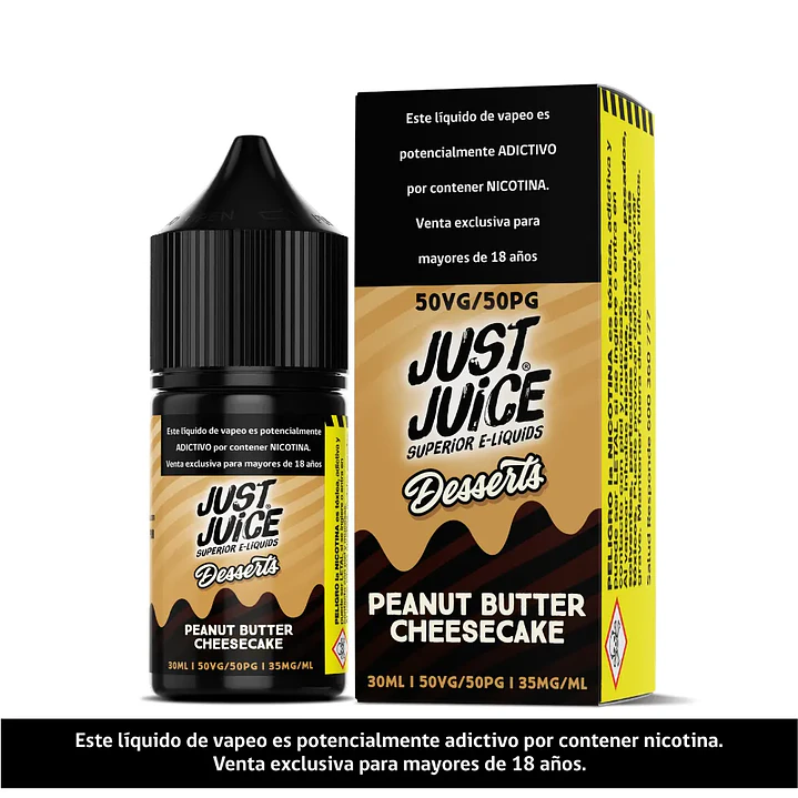 Just Juice Peanut Butter Cheesecake Salt 30ml 1