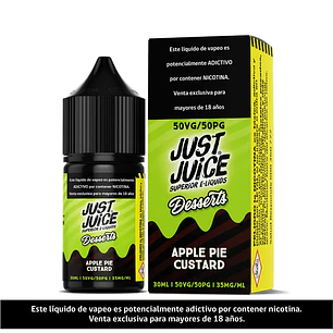 Just Juice Apple Pie Custard Salt 30ml