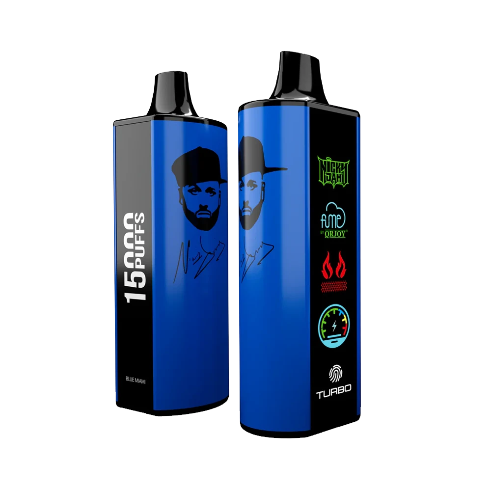 Nicky Jam Blueberry Mint 15000 puffs — vape desechable Santiago