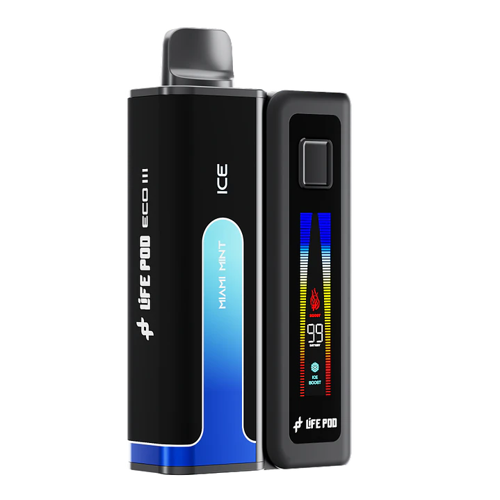 Life Pod Eco 3 + Miami Mint 20.000 Puff 1