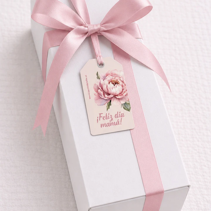 Caja regalo “Feliz día Mamá” – 5 Alfajores 1