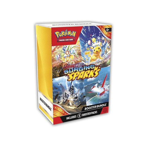 Pokémon TCG - Scarlet and Violet - Surging Sparks Booster Bundle Inglés