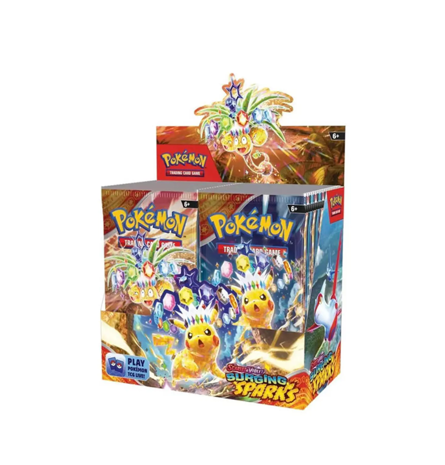Pokémon TCG - Scarlet and Violet: Surging Sparks Booster Box Inglés 1
