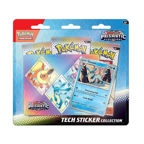 Pokemon TCG - Prismatic Evolutions - Tech Sticker Collection ENG 