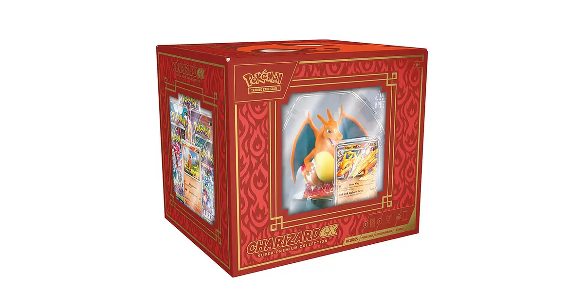 Colección Súper Premium Charizard Ex - Inglés