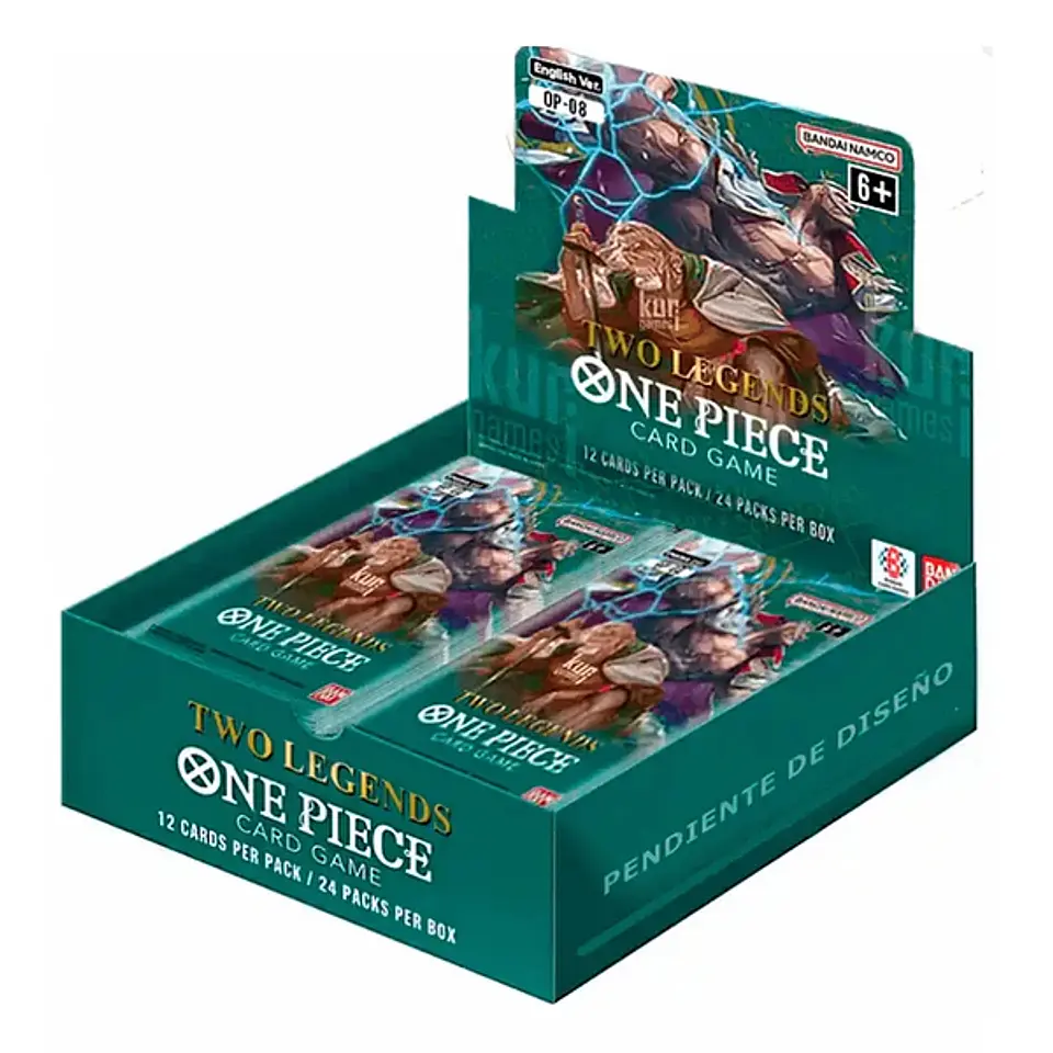 One Piece Card Game: OP08 Two Legends Booster Box 1