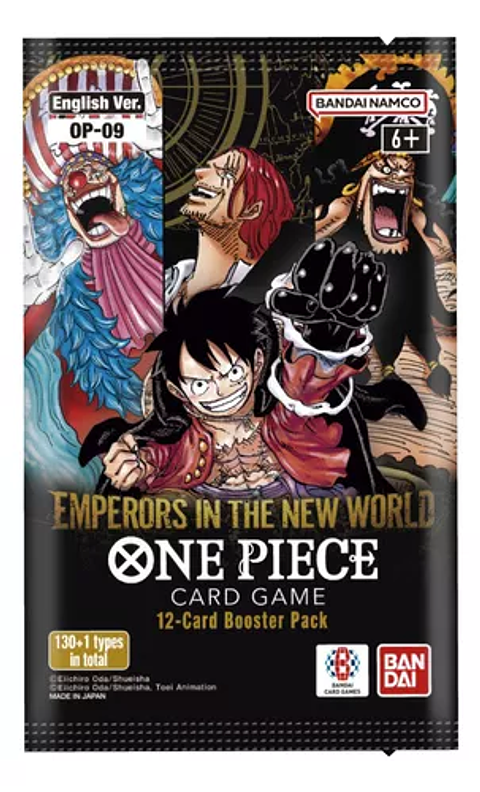 Sobre One Piece OP09 ingles 