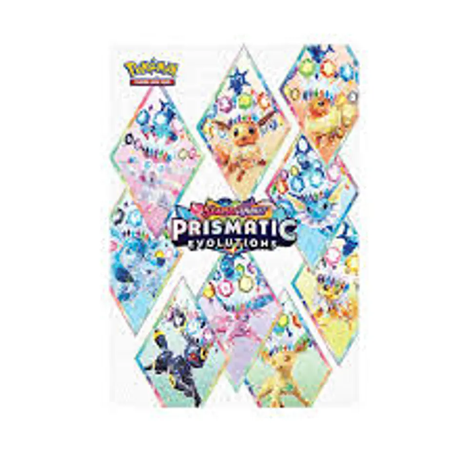 POKEMON TCG SCARLET & VIOLET PRISMATIC EVOLUTIONS - POSTER COLLECTION ENGLISH 2