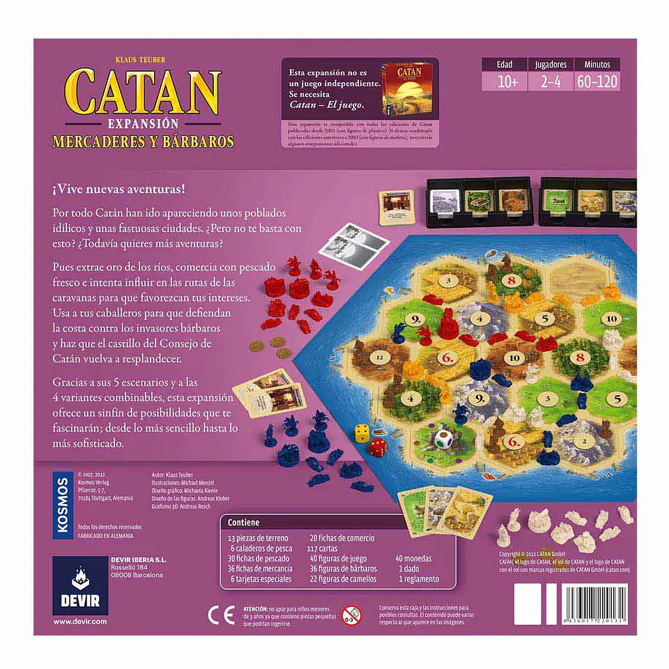 Catan: Mercaderes y Barbaros 2