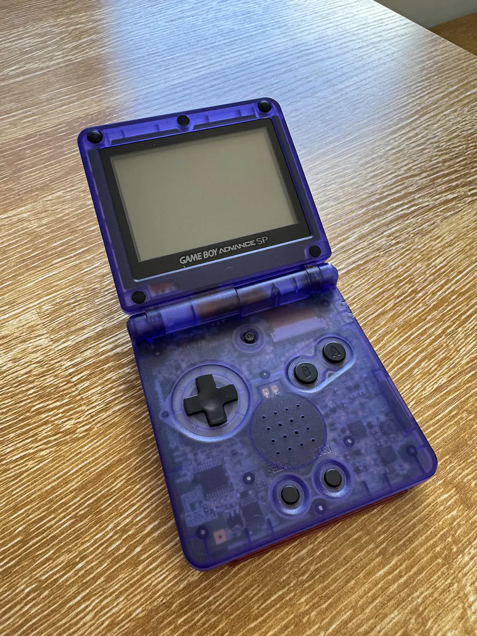 Nintendo Game Boy Advance SP AGS-001 Clear Purple 4