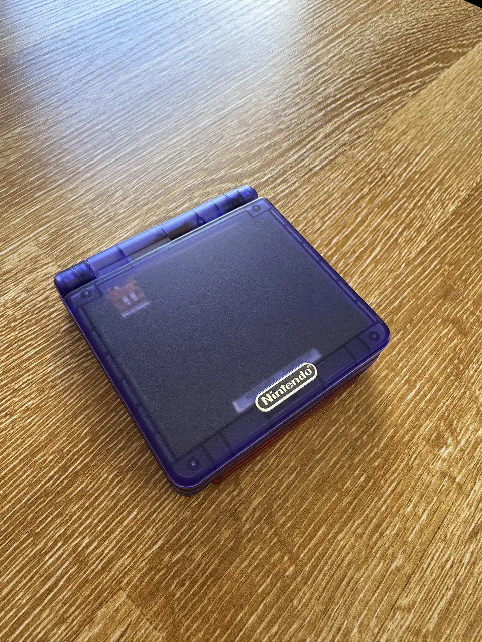 Nintendo Game Boy Advance SP AGS-001 Clear Purple 5