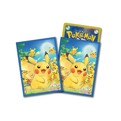 Pokémon Center Gathering Pikachu Card Sleeves