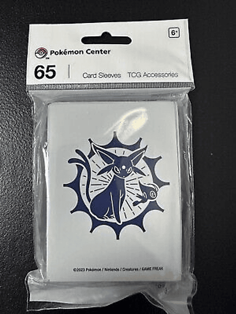 Pokemon Center Deck Shield Sleeves Official Espeon & Celebi Timeless Friends