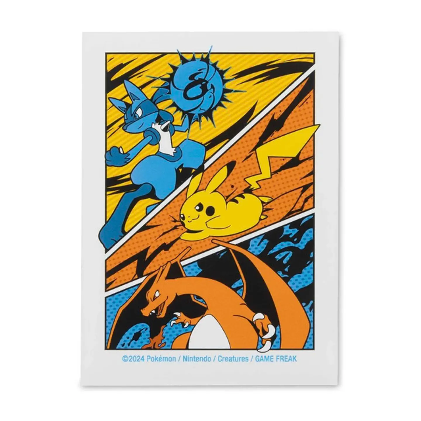 Lucario Pikachu Charizard Funda Debut de Batalla 1