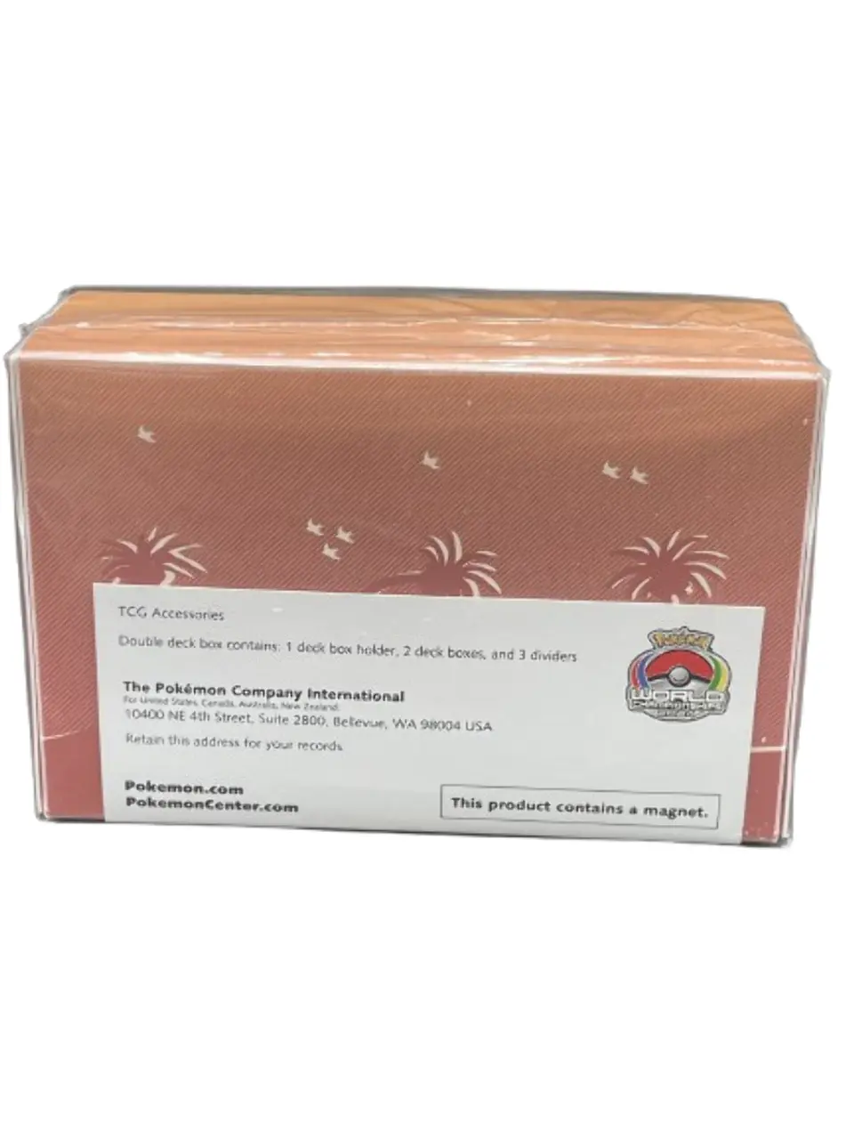 Double Deck box Pokemon World Championship Honolulu 2024 3