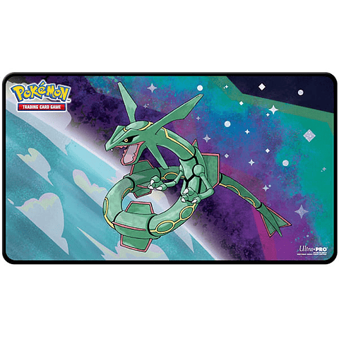 PLAYMAT: POKEMON LEGENDARY FOIL- RAYQUAZA