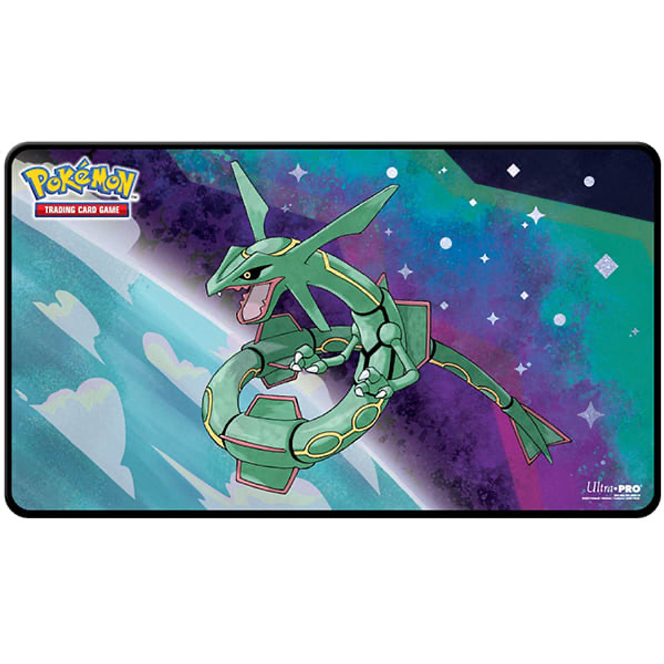PLAYMAT: POKEMON LEGENDARY FOIL- RAYQUAZA 1