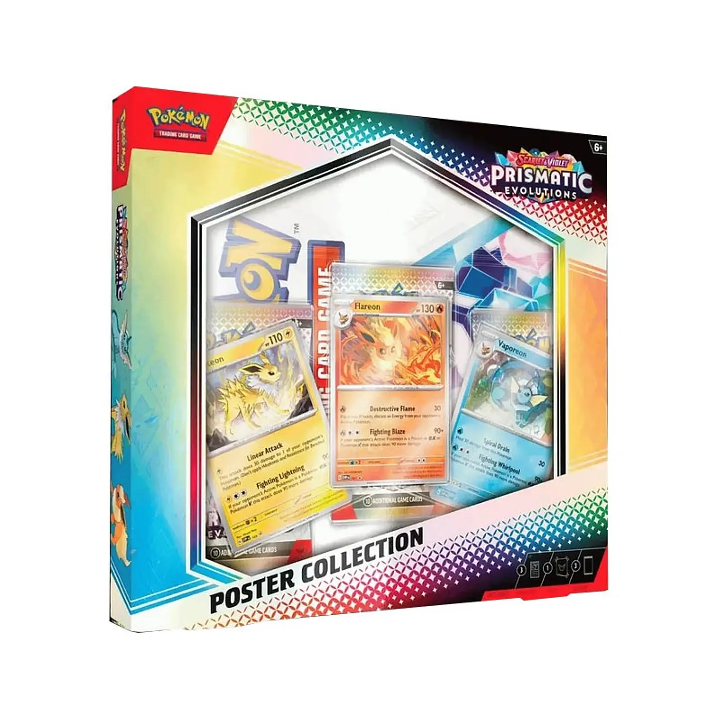 POKEMON TCG SCARLET & VIOLET PRISMATIC EVOLUTIONS - POSTER COLLECTION ENGLISH 1
