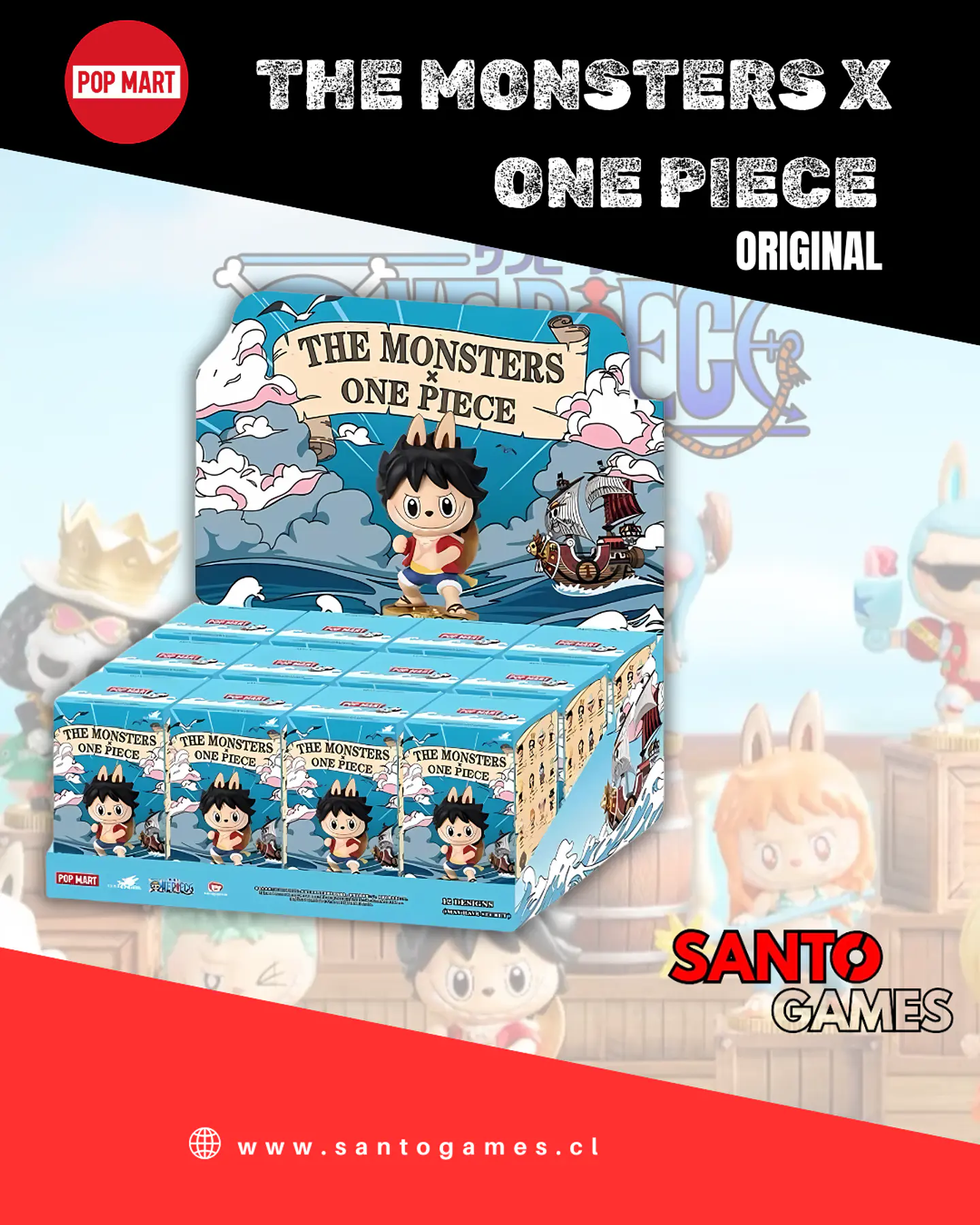(RESERVA) The Monsters x One Piece x SEPTIEMBRE  3