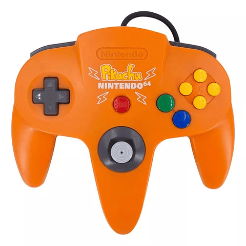 Control Nintendo 64 Edición Pikachu