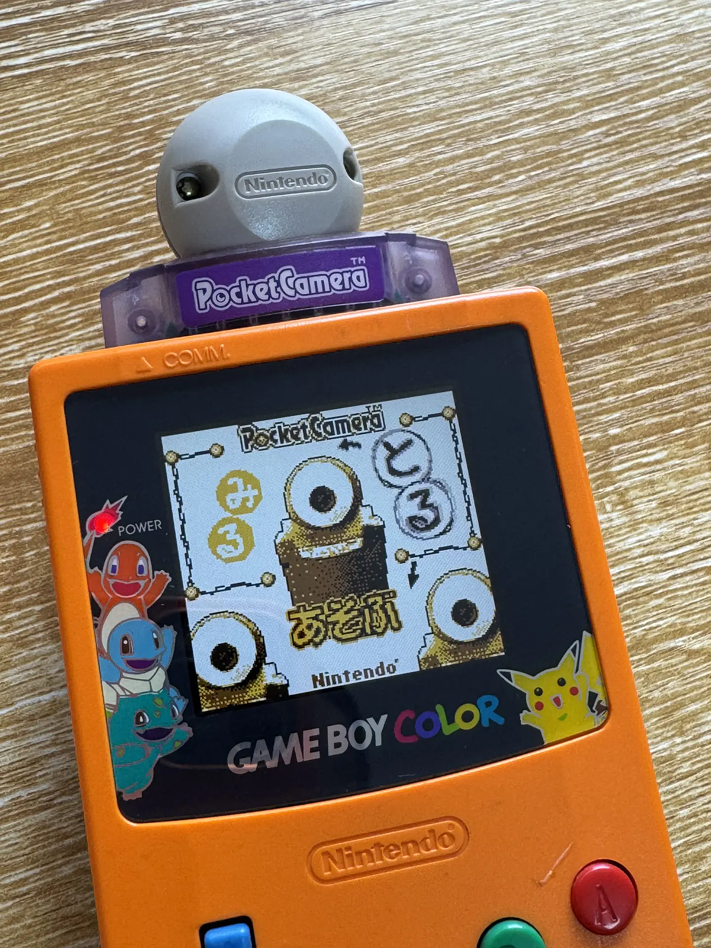 POCKET CAMERA GAMEBOY PÚRPURA NINTENDO  7