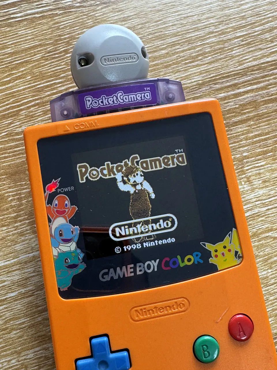 Backlit IPS Console Mod – Pokemon 3rd Anniversary Design – Game Boy Color 6