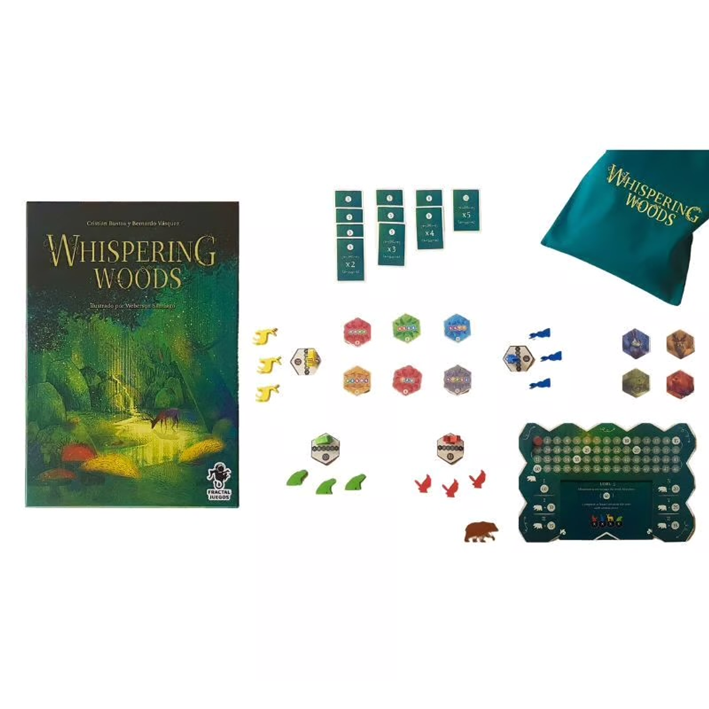 WHISPERING WOODS Juego de Mesa 2