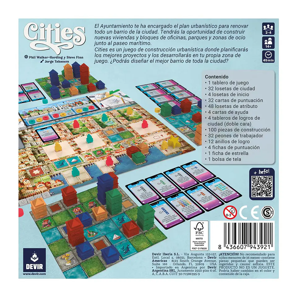 Cities Juego de Mesa 3