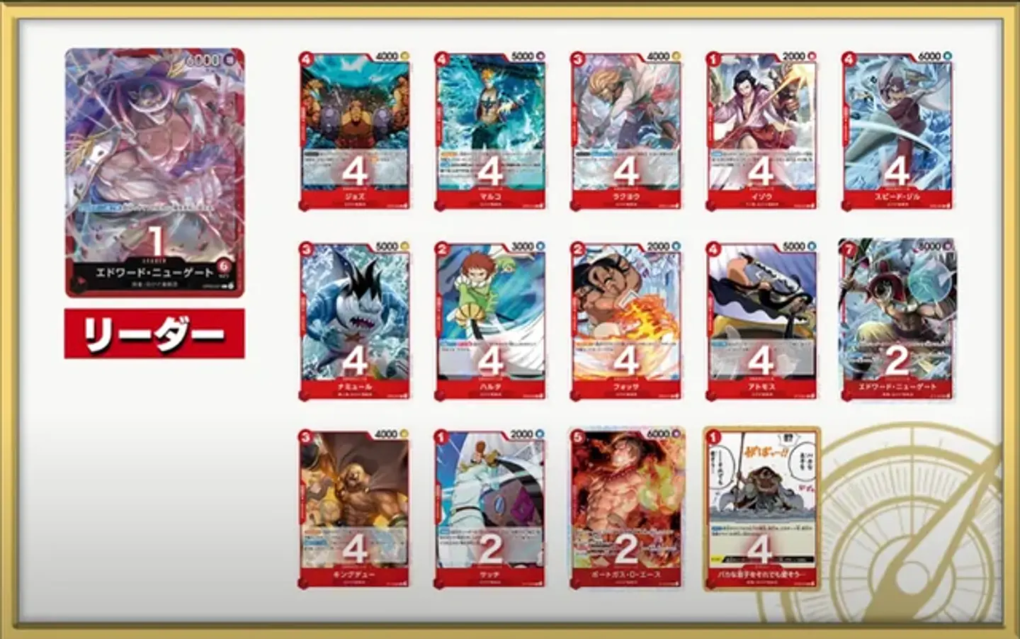 One Piece Card Game: Edward Newgate Starter Deck (ST-15) 2