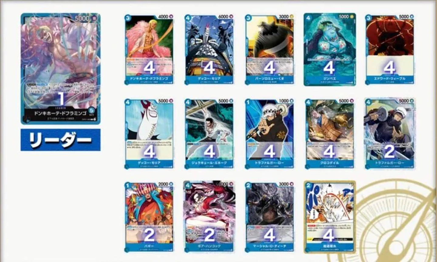 STARTER DECK DONQUIXOTE DOFLAMINGO [ST-17] 3