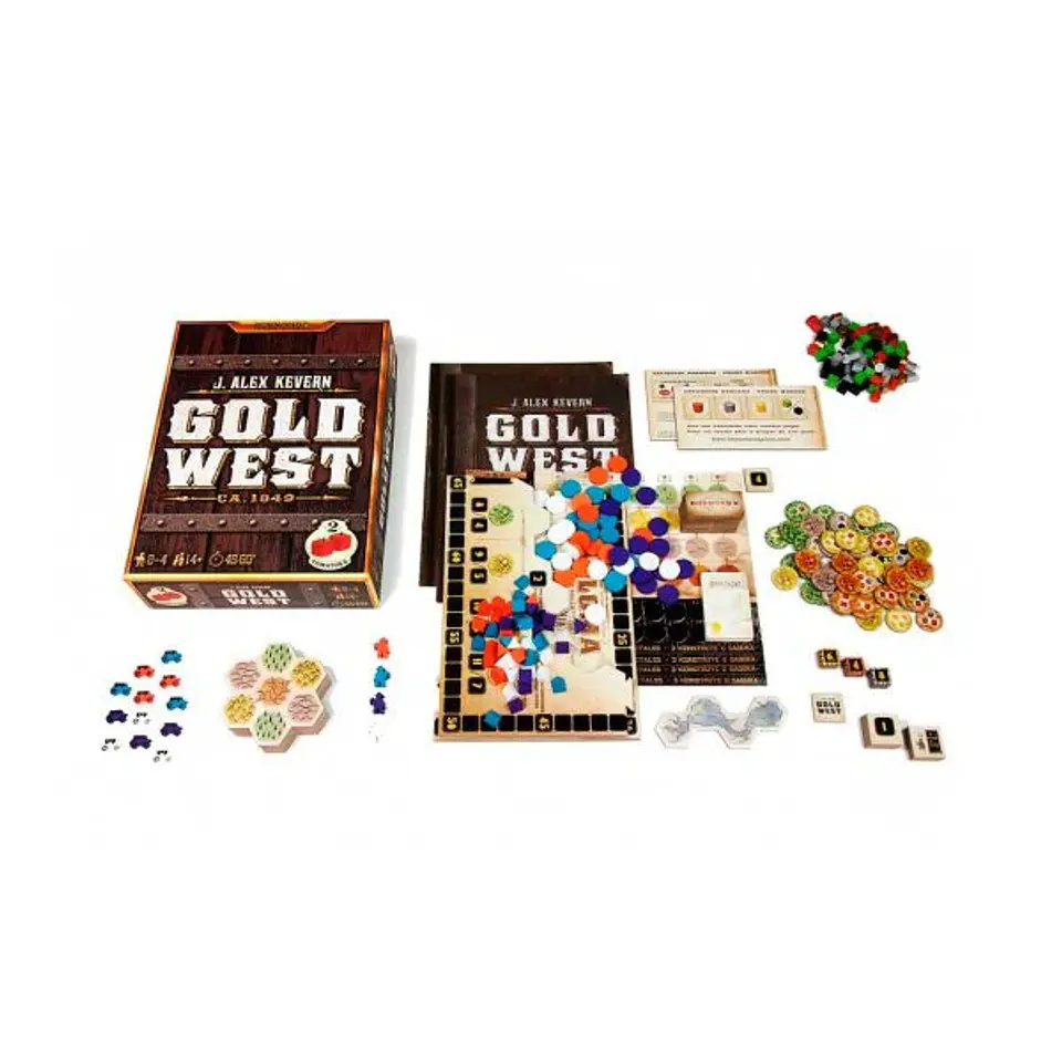 Gold West Juego de Mesa 2