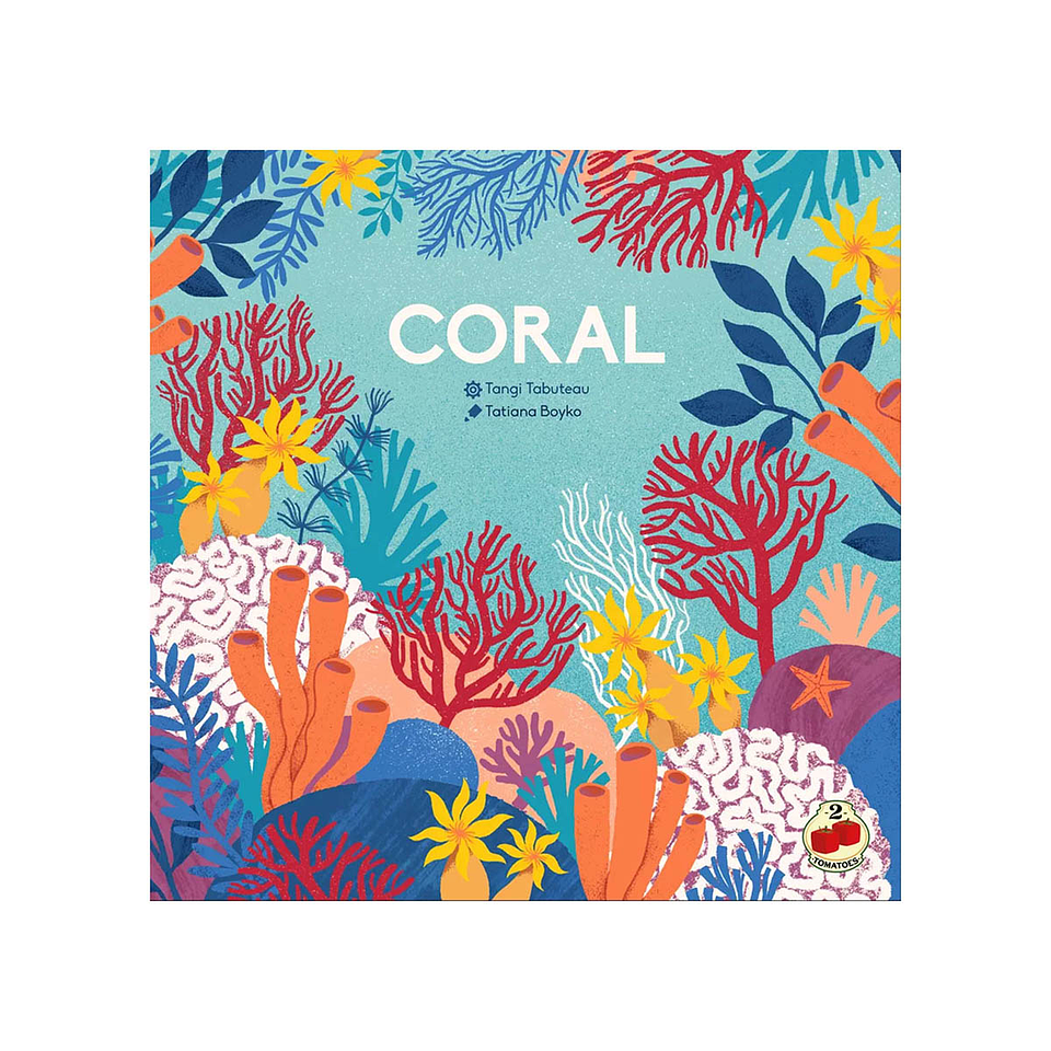 CORAL JUEGO DE MESA  1