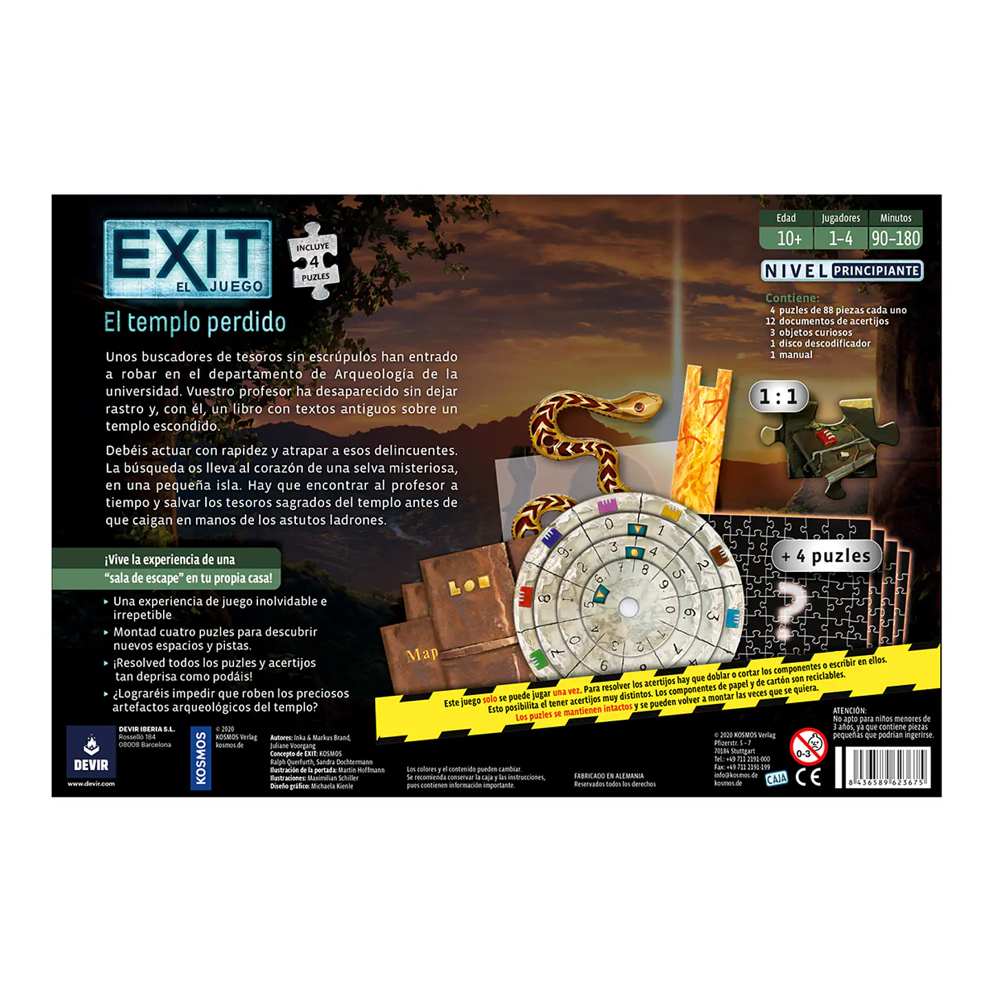 Exit Puzzle: El Templo Perdido 3